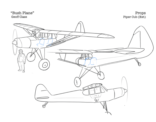 Piper Cub Exterior