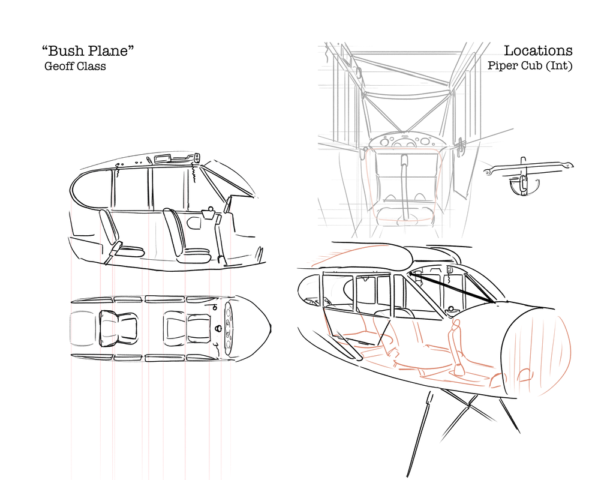 Piper Cub Interior