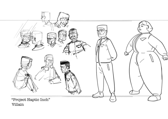 Villain Expression Sheet
